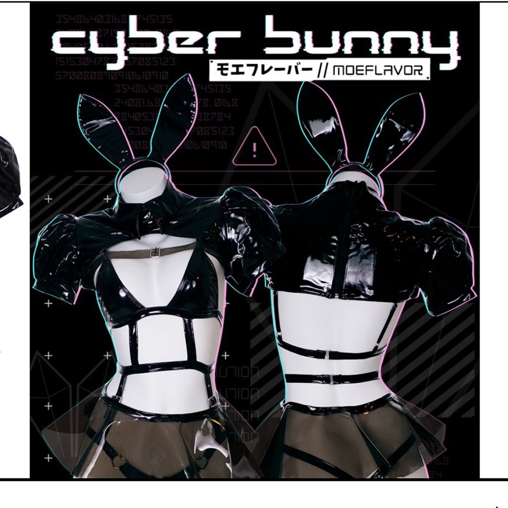 🖤PVC Cosplay Cyber Bunny Outfit🖤